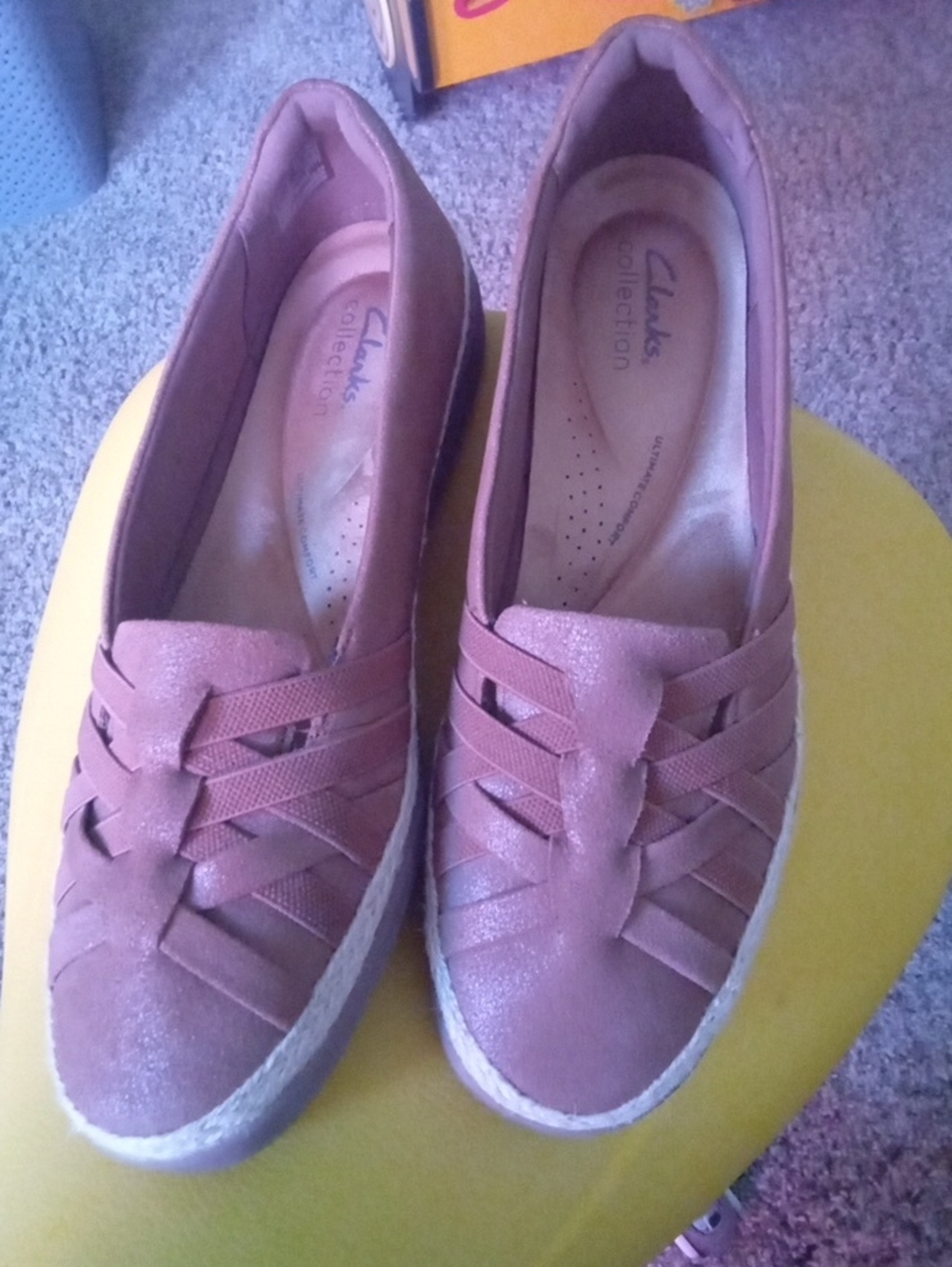 Clarks Ladies Elaina Petal Slip On